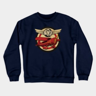 Vintage Amelia Aircraft Crewneck Sweatshirt